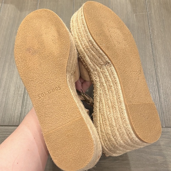 Soludos Women's Positano Suede Platform Wedges - Picture 12 of 12